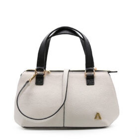 Bolso en cuero blanco