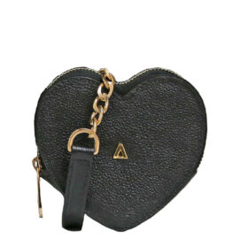 Bolso en cuero negro