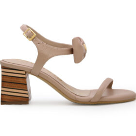 sandalia en cuero fearles