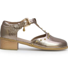 Bolichero en cuero luna