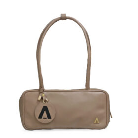 Bolso en cuero natural