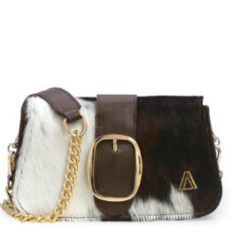 Bolso en cuero print