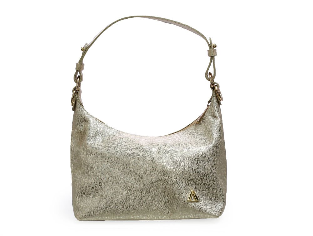 Bolso en cuero oro