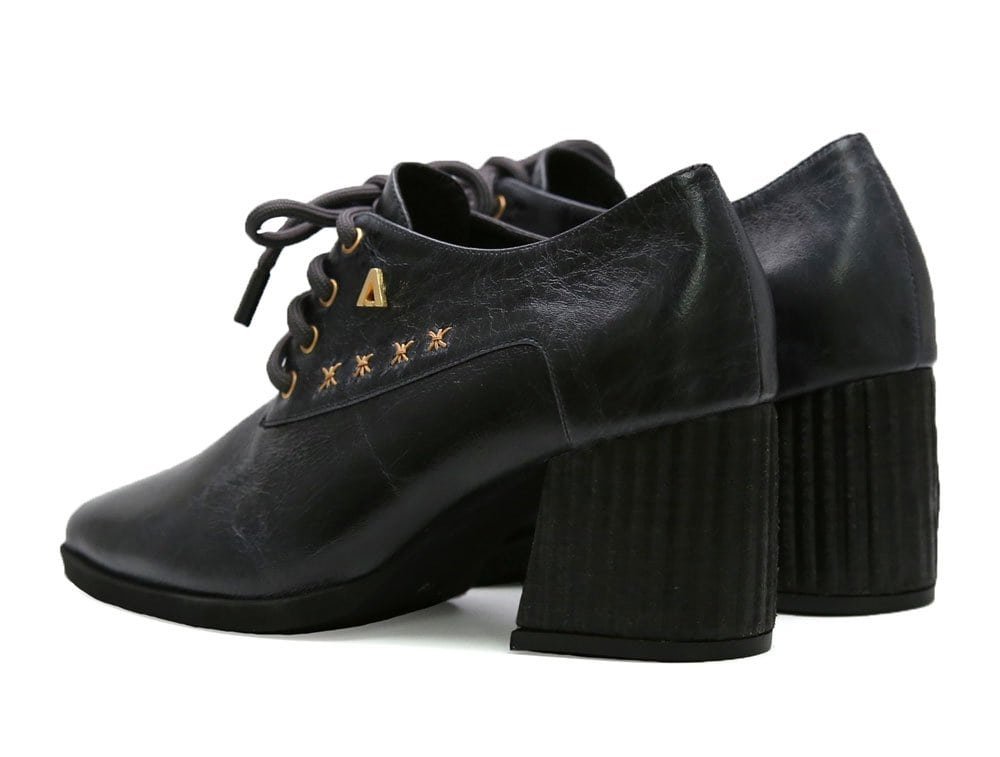 Bolichero en cuero negro - Image 3