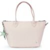 Bolso en cuero Rosa 051