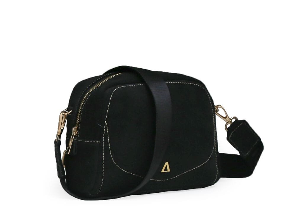 Alternative view of Bolso en cuero negro