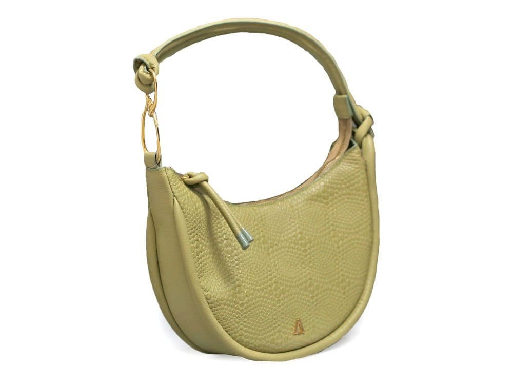Bolso en cuero verde - Image 2