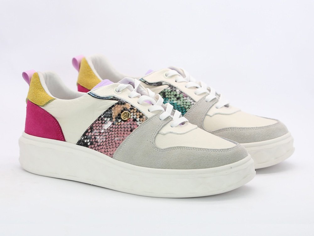 Alternative view of Tenis en cuero BLALICE