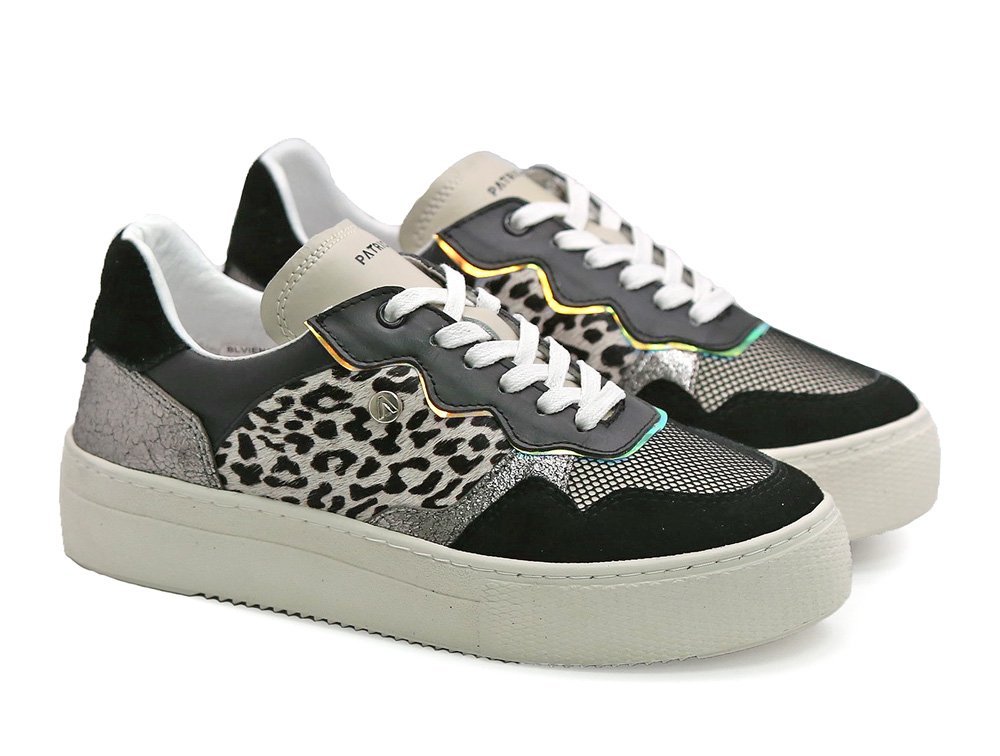 Alternative view of Tenis en cuero negro