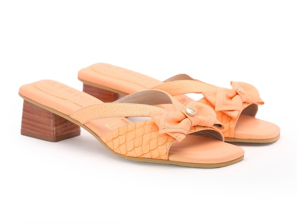 Alternative view of Sandalia en cuero IMJ1795