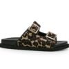Sandalia en cuero print