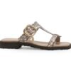 Sandalia en cuero capuchino