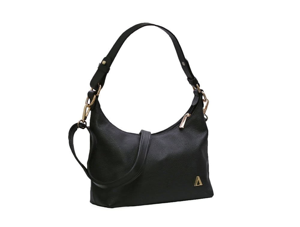 Alternative view of Bolso en cuero negro