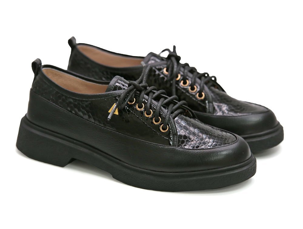 Alternative view of Bolichero en cuero negro