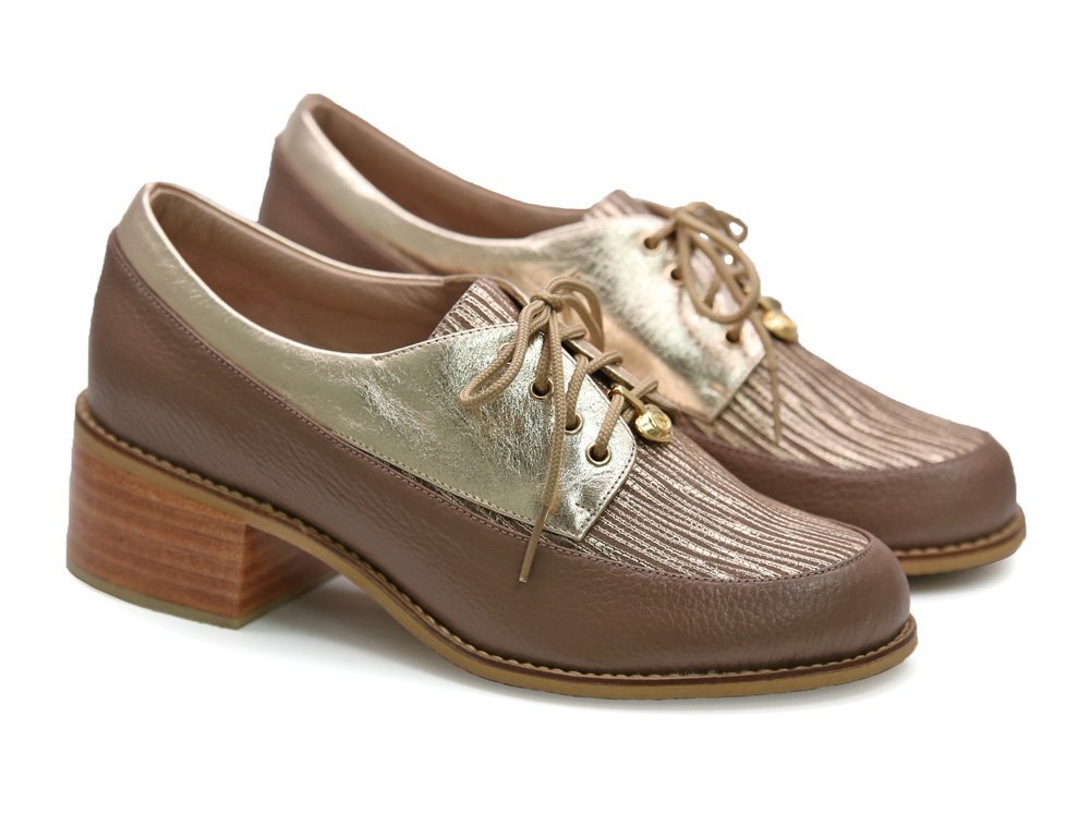 Alternative view of Bolichero en cuero cafe