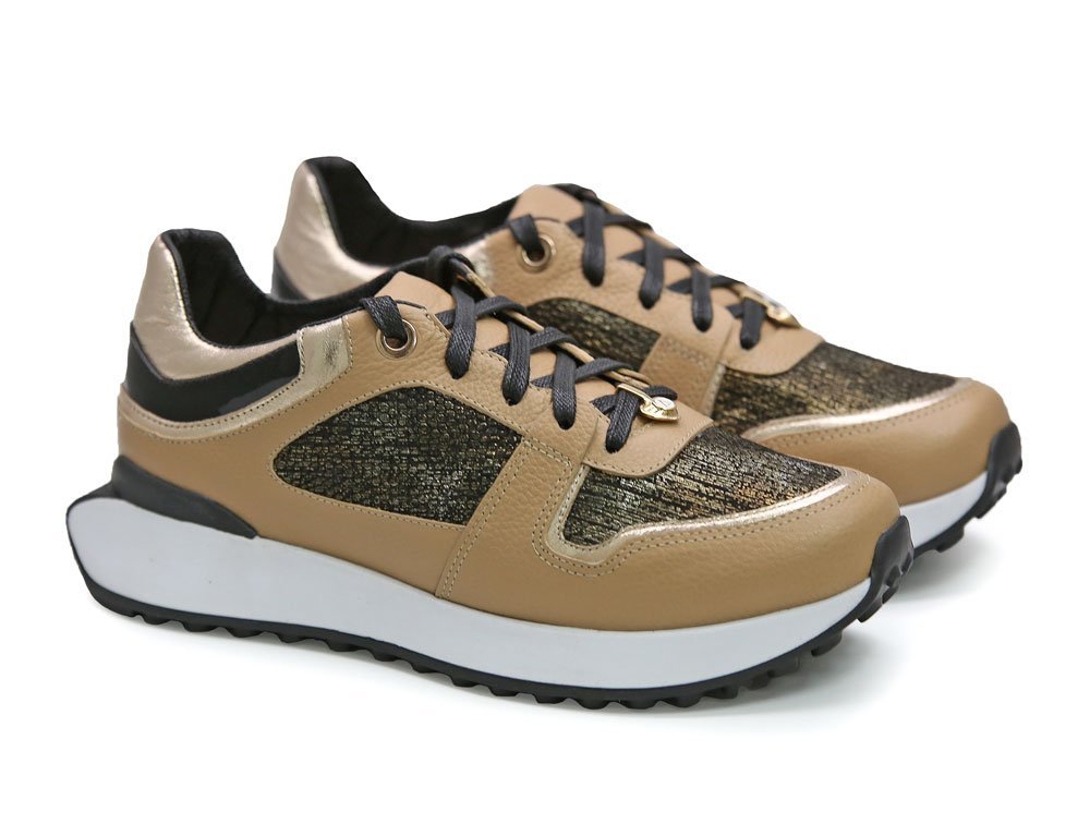 Alternative view of Tenis en cuero negro