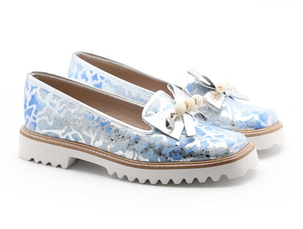 Alternative view of Bolichero en cuero azul