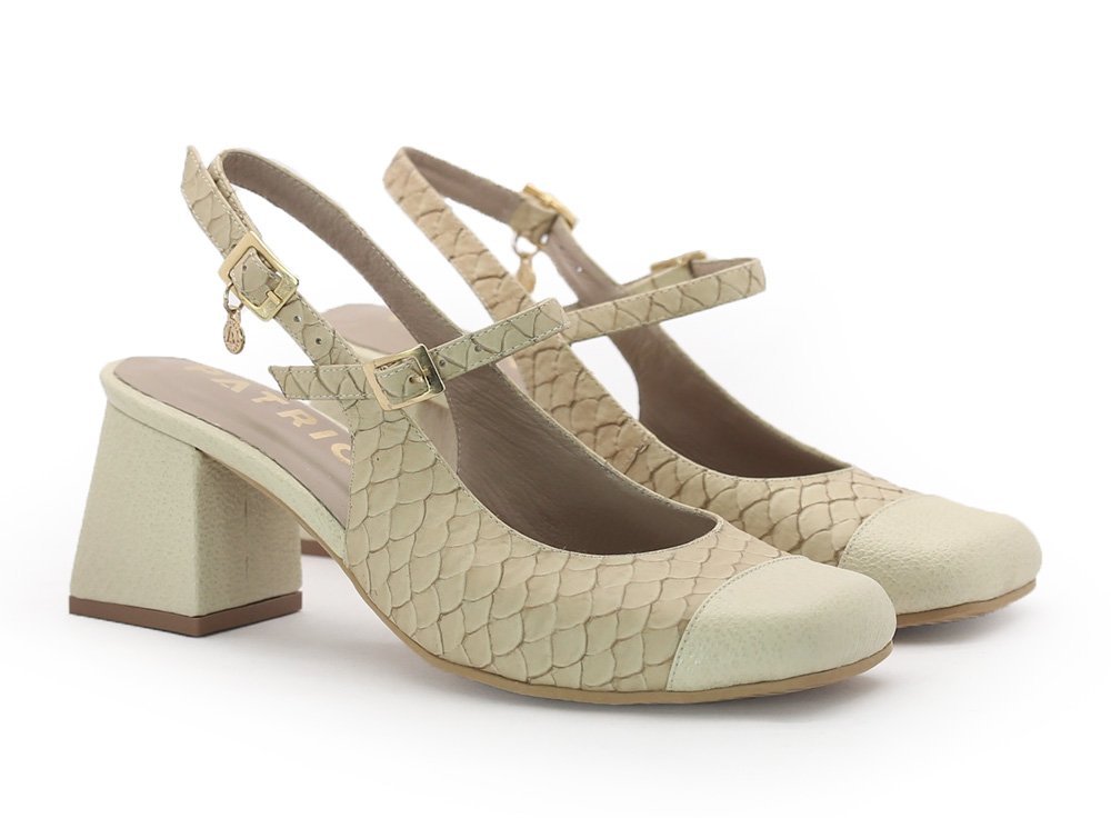 Alternative view of Tacon en cuero PSC6666