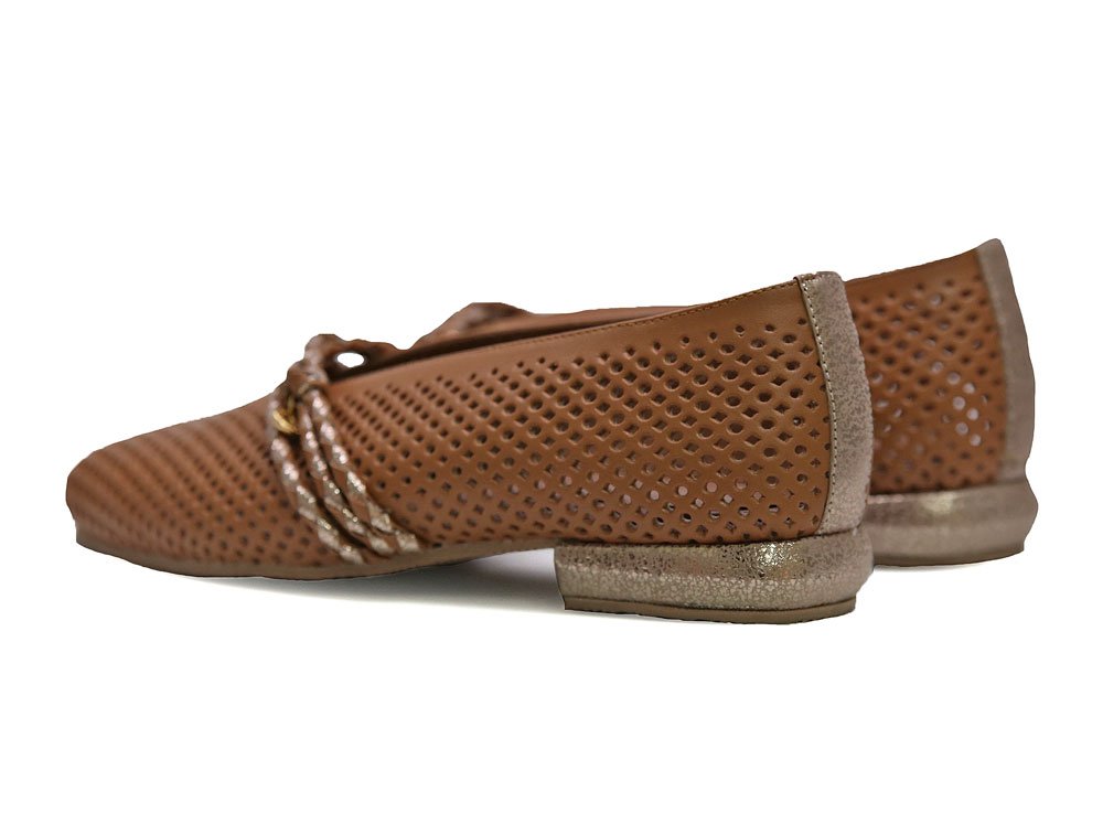 Baleta en cuero capuchino - Image 3