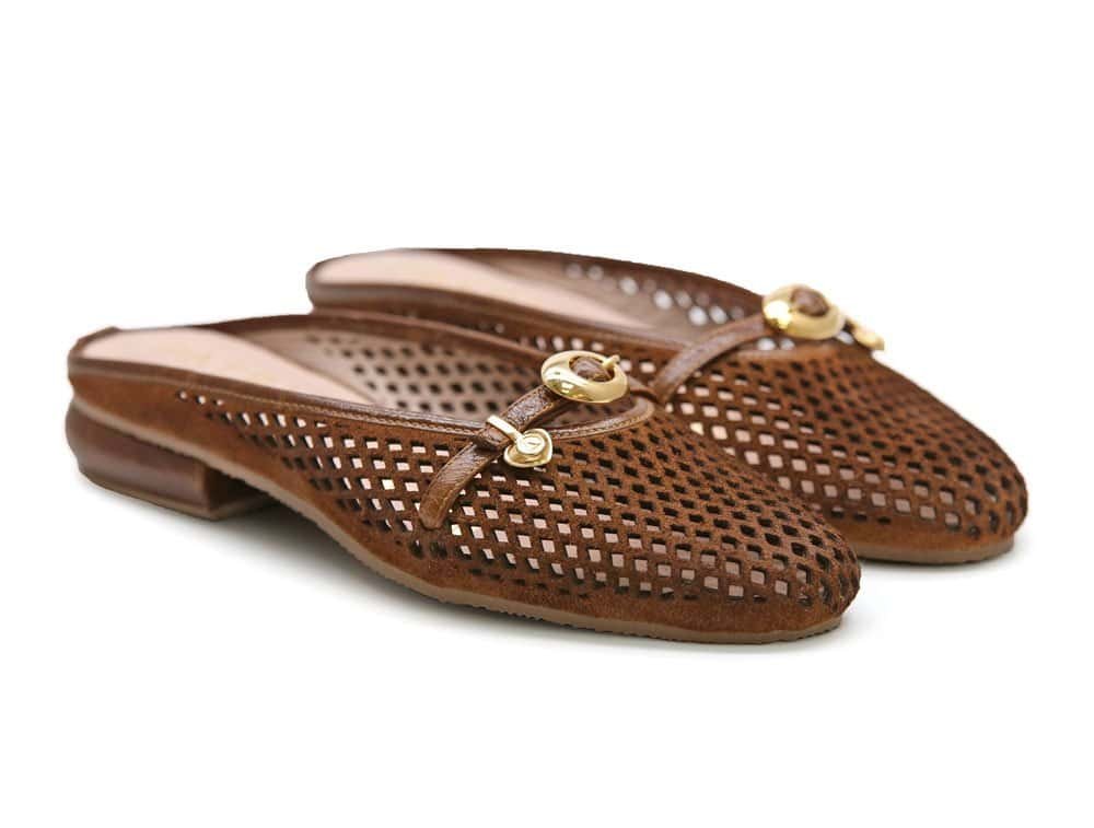 Zueco en cuero capuchino - Image 2