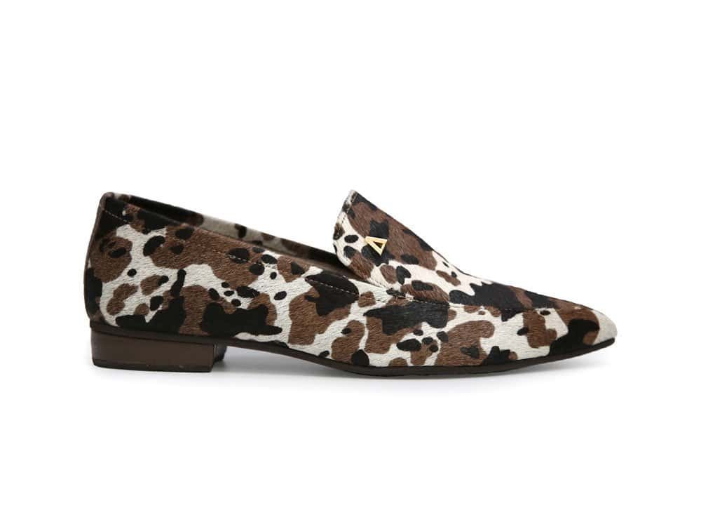 Baleta en cuero capuchino