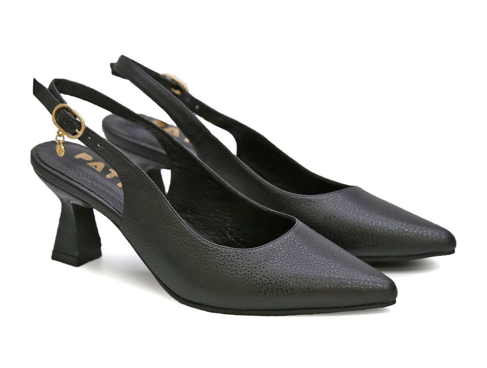 Alternative view of Zapatilla de tacon en negro