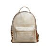 Bolso en cuero oro