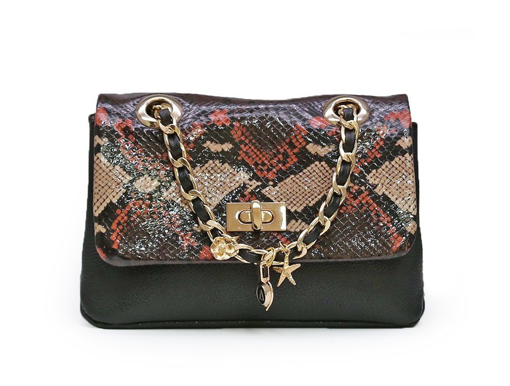 Bolso en cuero coffe