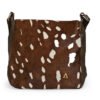 Bolso en cuero miel