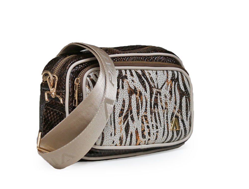 Bolso en cuero miel - Imagen 2