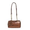 Bolso en cuero bronce