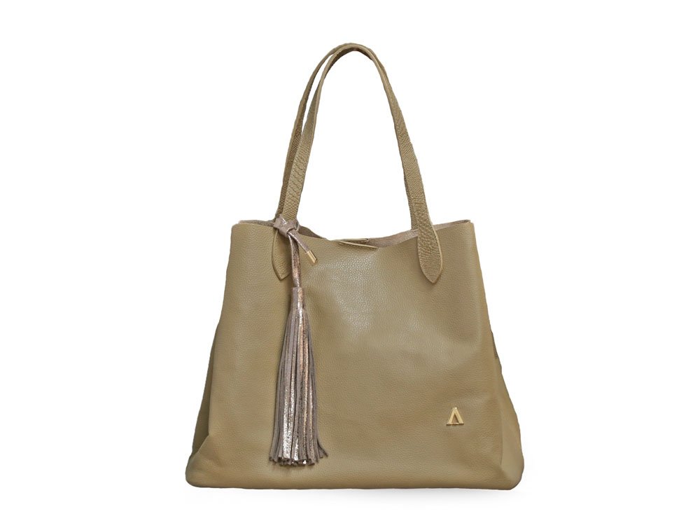Bolso en cuero calido