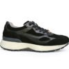 Tenis en cuero negro