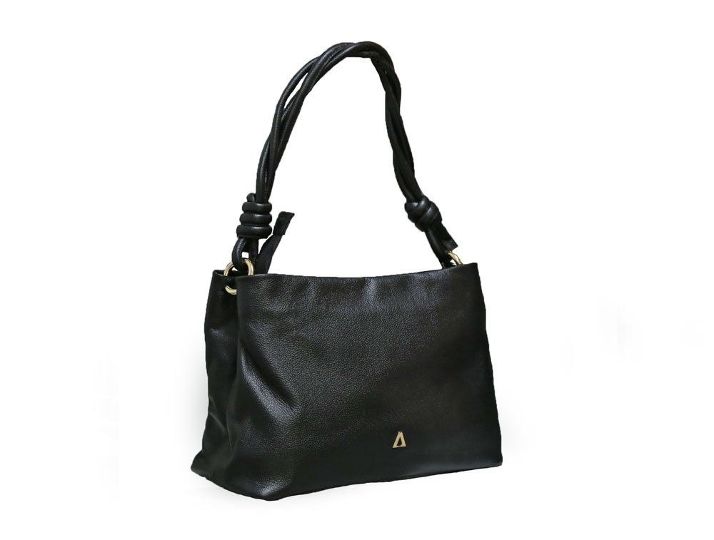 Alternative view of Bolso en cuero negro