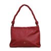 Bolso en cuero rojo