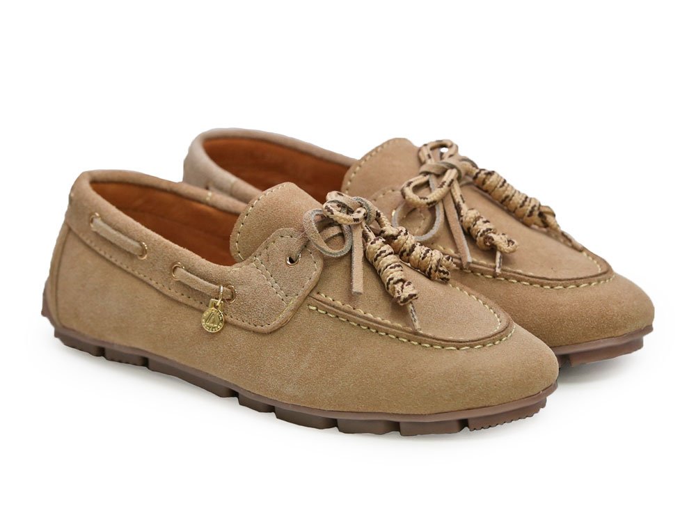 Alternative view of Bolichero en cuero beige