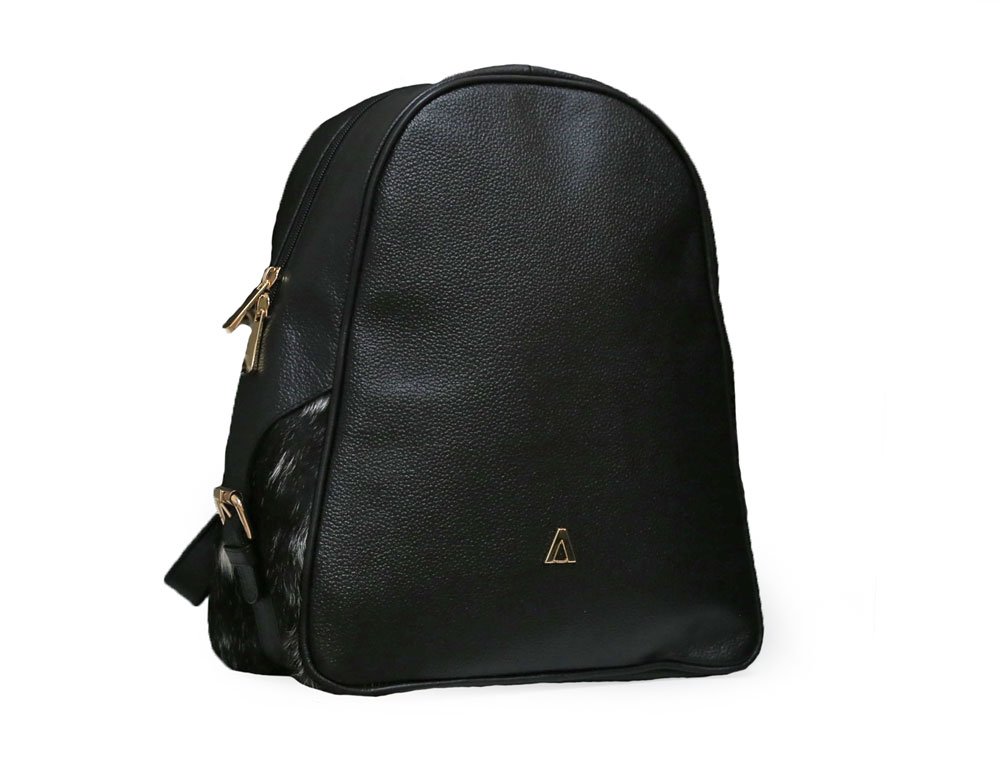 Alternative view of Bolso en cuero negro