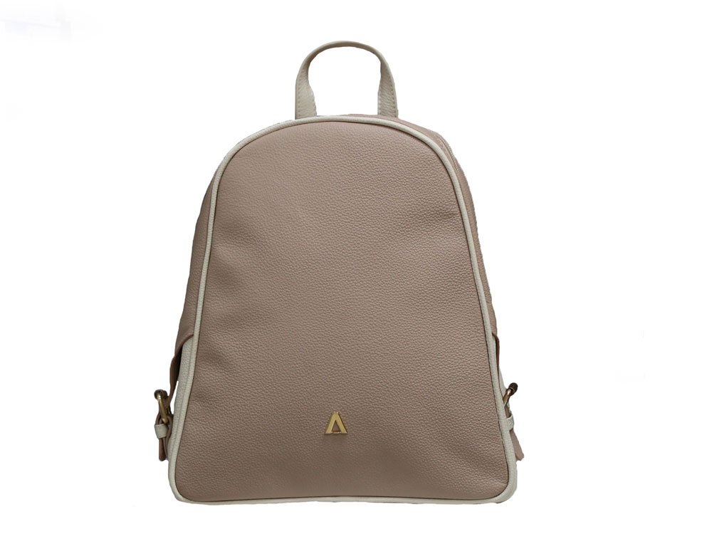 Bolso en cuero nude