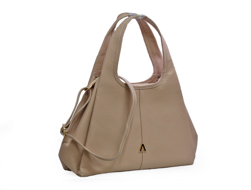 Alternative view of Bolso en cuero nude
